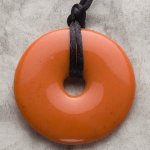 Teething Bling Pendant - Coral